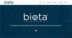 Desktop Screenshot of biota.com