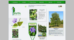 Desktop Screenshot of biota.hu