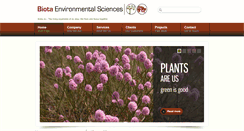 Desktop Screenshot of biota.net.au